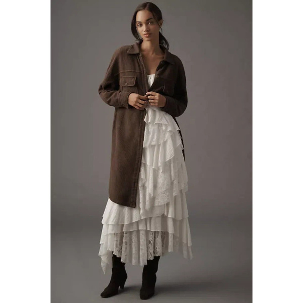 Pilcro Duster Shacket XL NWT
